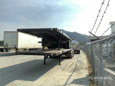 2002 Magnum 32 ft Tri/A B-Train Lead Remorque à plateau