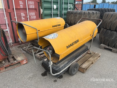 Quantity of (2) Master B600D 600000 BTU Space Heater