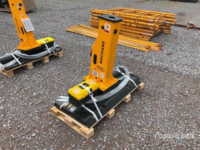 2025 SDCH SDCH450 Martillo Hidraulico para Minicargador (Sin Usar) / Schranklader Breker (Unused)