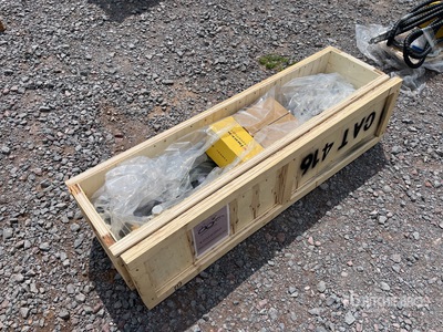 SDCH SDCH-04 Conexiones Auxiliares Hidraulicas para Retroexcavadora (Sin Usar) / Auxiliary Hydraulic Pipeline Kit - Fits Cat 416 - 436 (Unused)