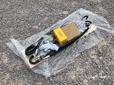 2025 SDCH SDCH-04 Conexiones Auxiliares Hidraulicas para Retroexcavadora (Sin Usar) / Auxiliary Hydraulic Pipeline Kit - Fits Case 580 (Unused)