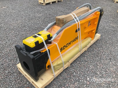 2025 SDCH SDCH1400 Martillo Hidraulico (Sin Usar) / Hydraulic Breaker - Fits 19 - 26 ton Excavators (Unused)