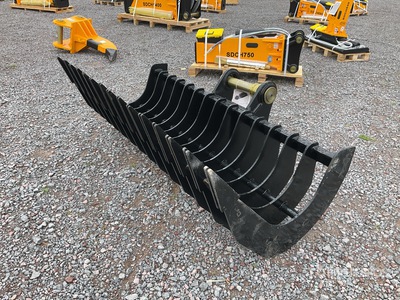 2025 SDCH SDCH-08 78 in Escarificador para Excavadora (Sin Usar) / Excavator Rake - Fits 19 - 28 ton Excavators (Unused)