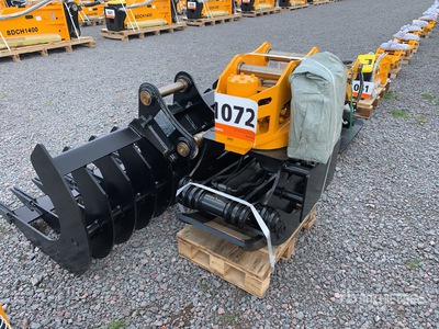 Quantity of 2025 SDCH SDCH-04 Grapa Hidraulica y Escarificador (Sin Usar) / Rake and Baggergreifer - Fits 5 - 8 ton Excavators (Unused)