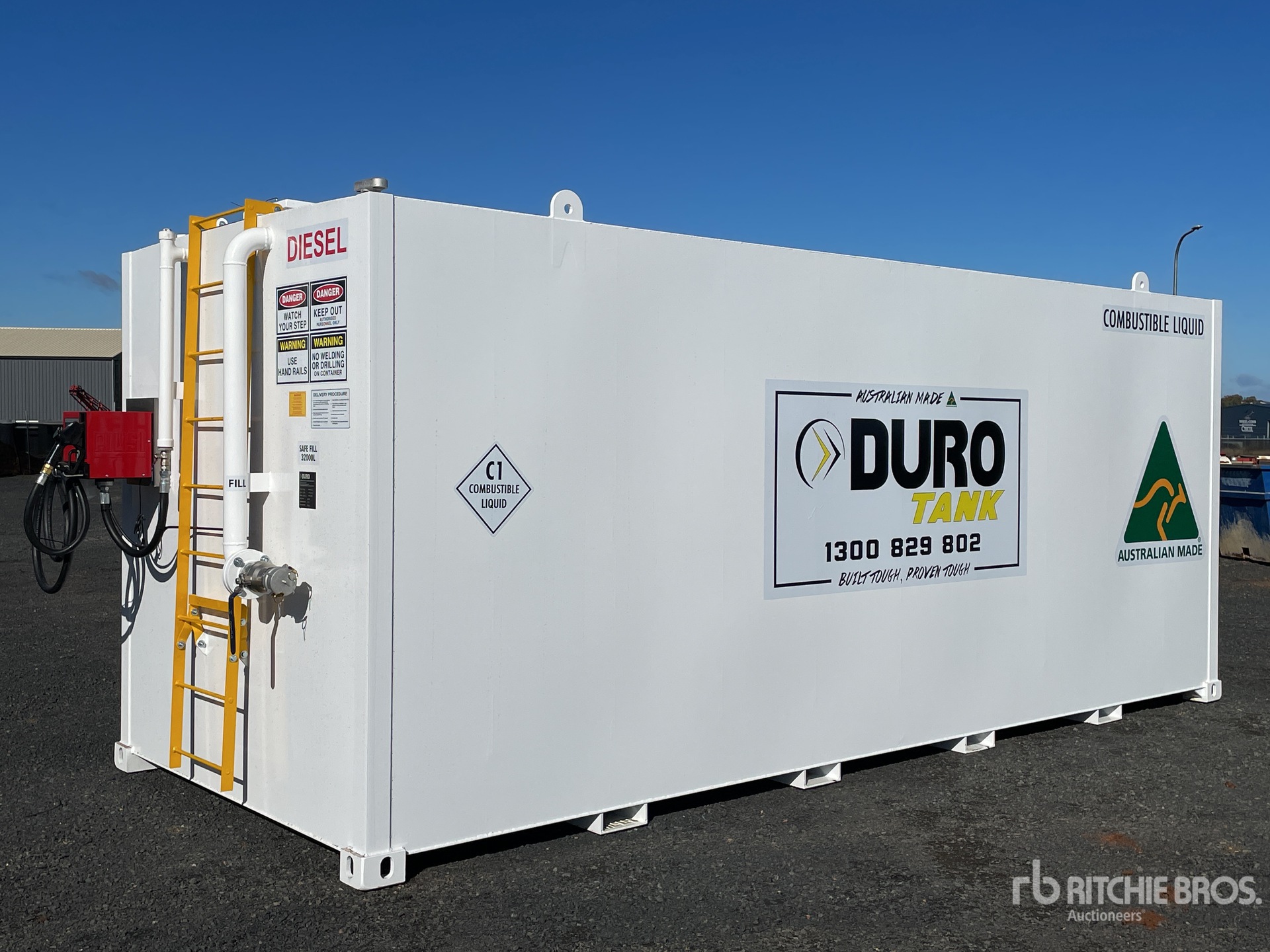 2025 Durotank 33000 L Skid Mounted Diesel Réservoir  (Unused)