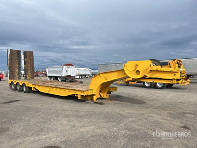 2000 Drake 3 Rows of 4 Hydraulic Deck Widening Remorque Surbaissée
