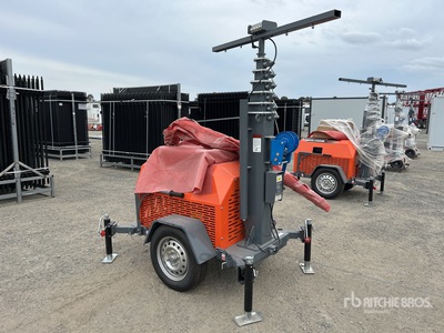 2025 Furd FZMTC-1000B 4.5 kW Light Tower (Unused)
