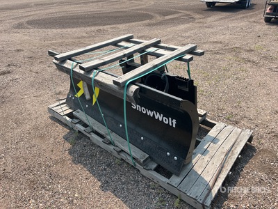 2022 Snow Wolf FX-6.0 72 in Empujador de nieve para minicargadora (Unused)
