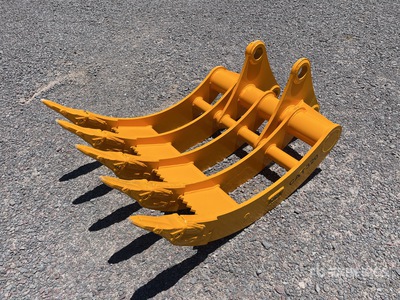 2025 HMB HMB08R 39 in Rastrillo para Excavadora (Sin Usar) / Excavator Rake - Fits 20 - 30 ton Excavators (Unused)