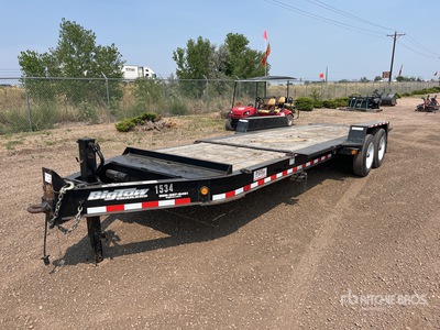 2018 Towmaster B-10DT 23 ft T/A Tilt Deck Trailer