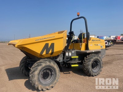 2019 Mecalac TA6s 6 ton 4x4 Swivel MeCalic TA6s Designation Dumper Dumper