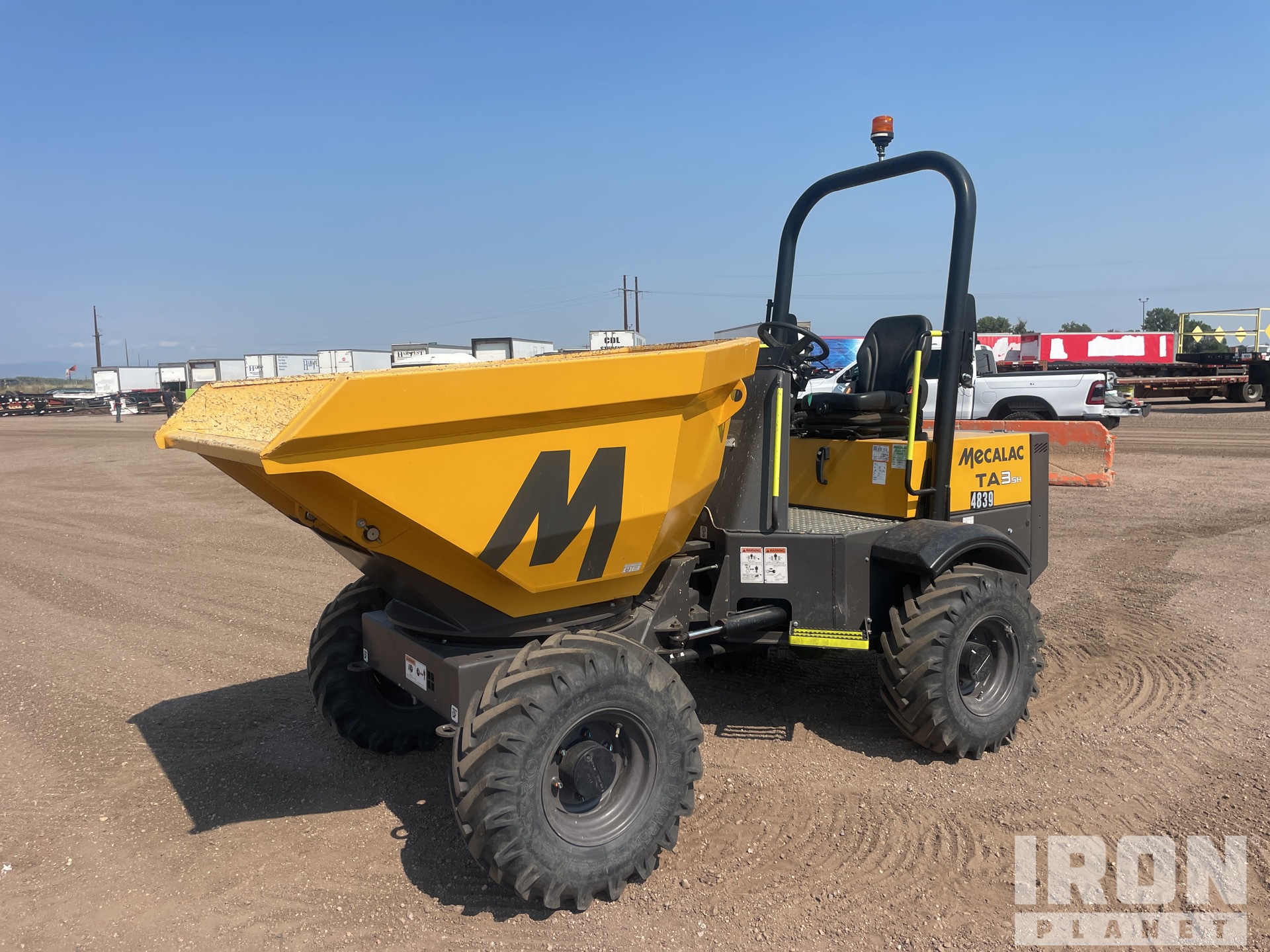2022 Mecalac TA3sh 4x4 Swivel Dumper
