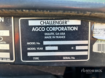2011 Challenger MT675C 4WD Tractor