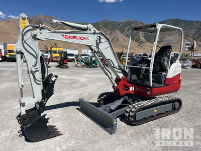2023 Takeuchi TB235-2R Mini Excavator