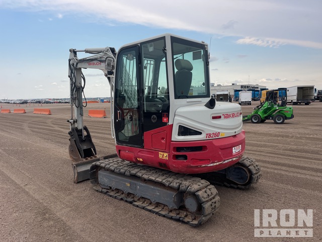 EXCAVADORA 2016 TAKEUCHI TB260