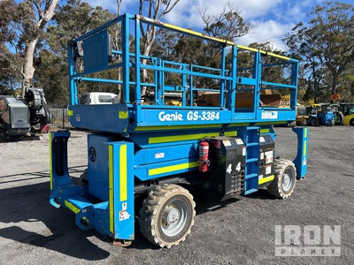 2019 Genie GS3384RT 4x4 Diesel Podnośnik nożycowy