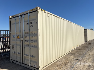 2025 40 ft High Cube Storage Container