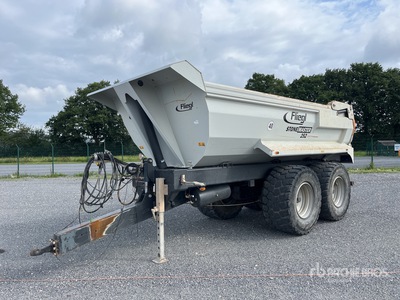 2020 fliegl Stone-Master 252 T/A Tipping Trailer