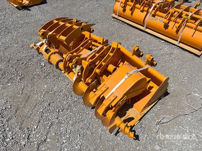Quantity of (8) 2025 VICSEC VCA-8 Mini Excavator Attachments (Unused)