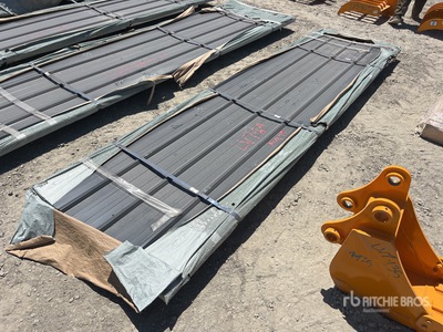 Quantity of (50) 2025 SKLP SKL50 12 ft Galvalume Metal Sheets その他 - 店舗 & 倉庫 (Unused)