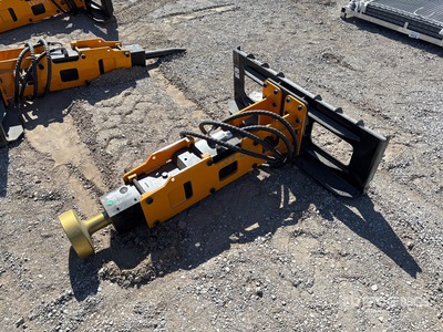 2025 GIYI GY-D680 Enfonce-pieu pour chargeuse à différentiel