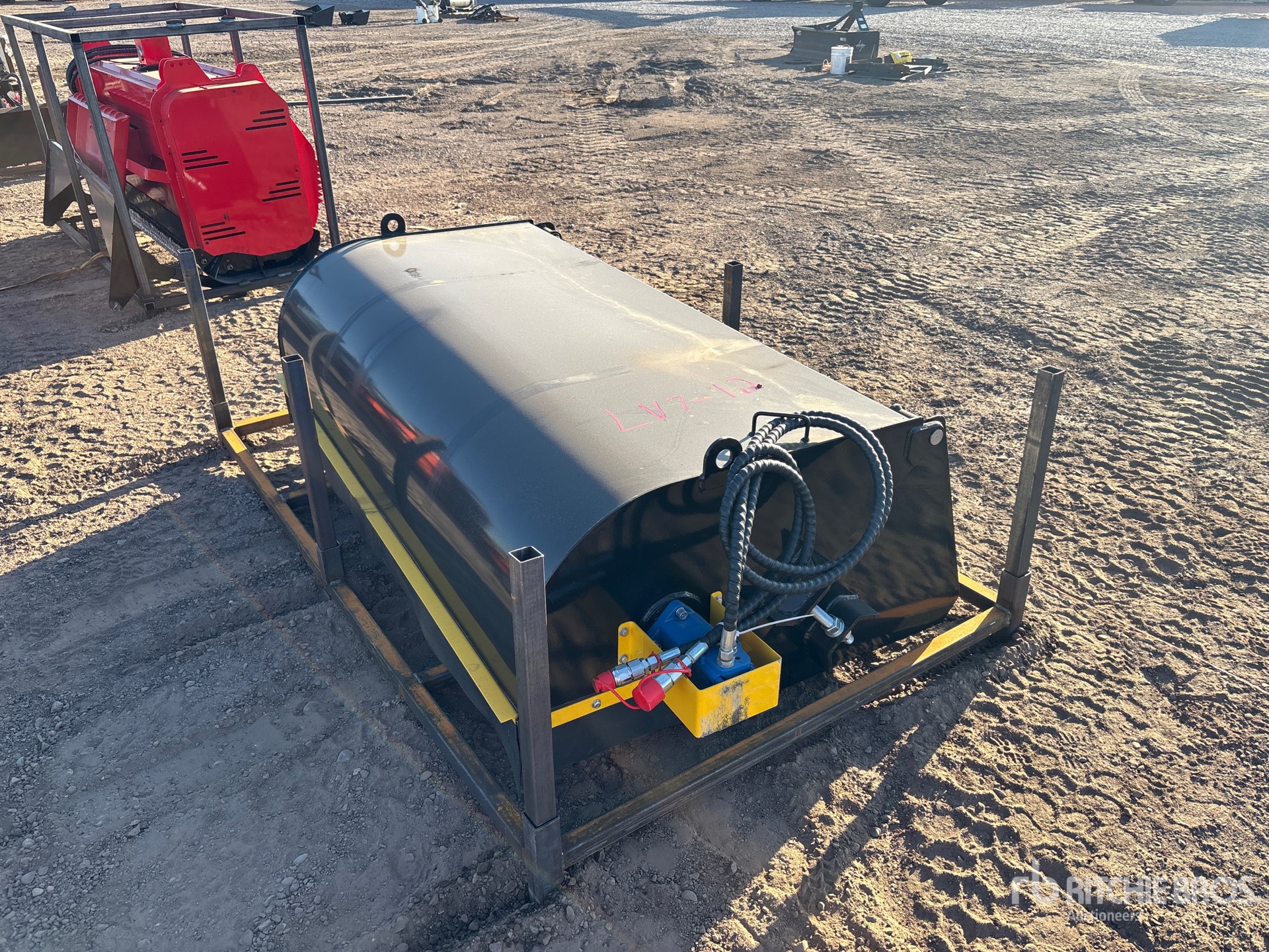 2025 GIYI GY-BS72B Closed Skid Steer Sweeper (Unused)