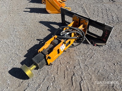 2025 GIYI GY-D680 Enfonce-pieu pour chargeuse à différentiel (Unused)