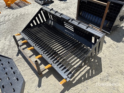 2025 GIYI GY-RB66 66 in Skeleton Skid Steer Bucket (Unused)