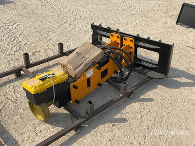 GIYI D680 Skid Steer Post Driver (Unused)