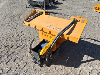 2025 GIYI GY-AD680 Enfonce-pieu pour chargeuse à différentiel (Unused)