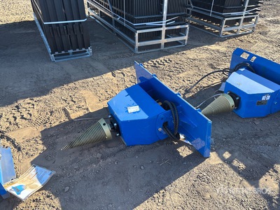 2025 GIYI GY-LS43B Skid Steer Log Splitter (Unused)