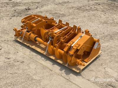 Quantity of (8) Mini Excavator Attachments - Fits Cat 301 (Unused)