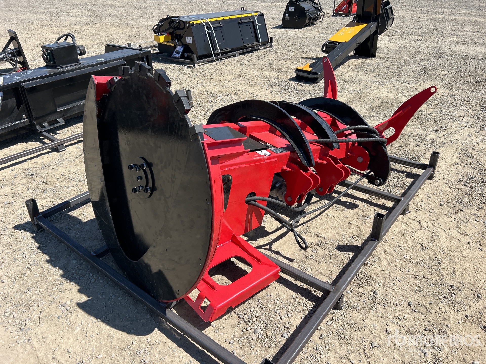 2025 GIYI GY-FB30 Skid Steer Feller Buncher Varios implementos minicargadora (Unused)