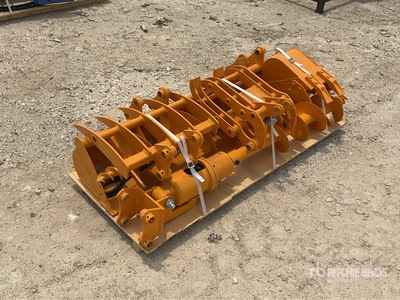 Quantity of (8) Mini Excavator Attachments - Fits Cat 301 (Unused)