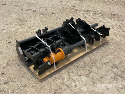 Quantity of (8) Mini Excavator Attachments (Unused)