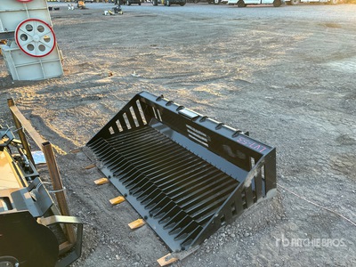2025 GIYI GY-RB66 Skeleton Skid Steer Bucket (Unused)