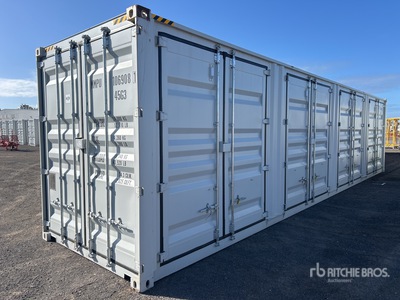2025 40 ft High Cube Multi-Door Storage Container