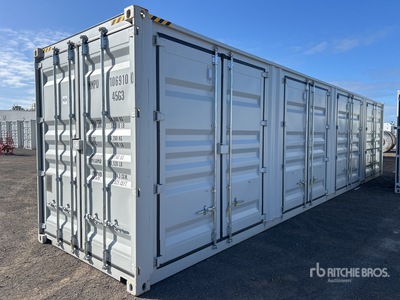 2025 40 ft High Cube Multi-Door Storage Container