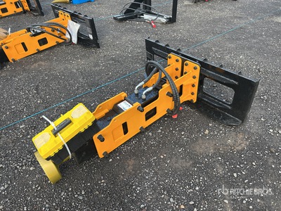 2025 GIYI GY-D680 Skid Steer Post Driver (Unused)