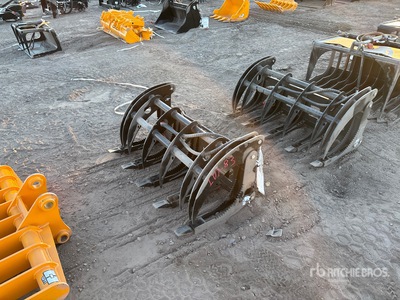 2025 GIYI GY-MCLG60 Skid Steer Grapple (Unused)