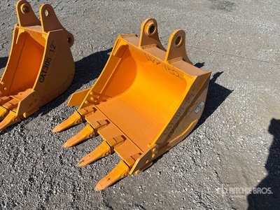 2025 GIYI GY-BK 24 in Excavator Bucket - Fits Cat 305 (Unused)