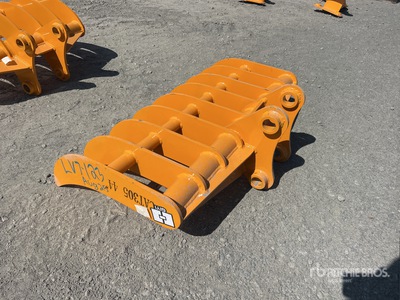 2025 GIYI 44 in Excavator Rake - Fits Cat 305 (Unused)