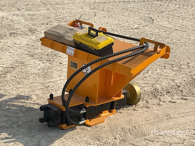 2025 GIYI AD680 Skid Steer Post Driver (Unused)