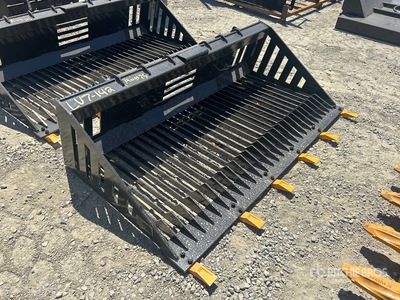 2025 GIYI GY-RB66 66 in Rock bucket Skid Steer Bucket (Unused)