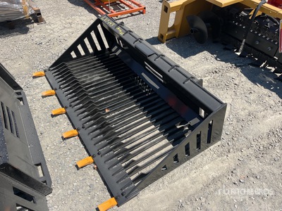 2025 GIYI GY-RB66 66 in Rock bucket Skid Steer Bucket (Unused)