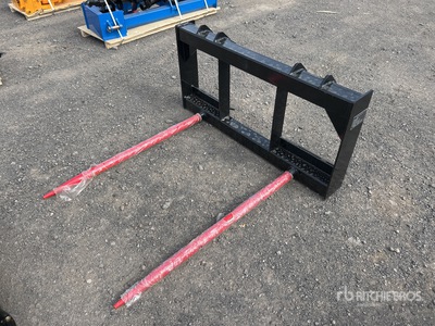 2025 GIYI GY-BF47 1190 mm Skid Steer Bale Forks (Unused)