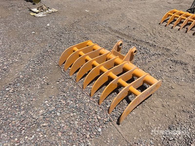 2025 GIYI 44 in Rastrello per escavatore - Fits Cat 305 (Unused)