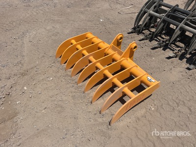 2025 GIYI 44 in Rastrello per escavatore - Fits Cat 305 (Unused)