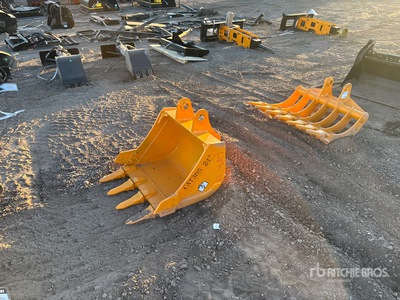 2025 GIYI GY-BK 24 in Digging Excavator Bucket - Fits Cat 305 (Unused)