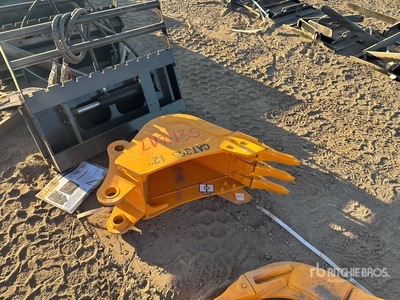 2025 GIYI GY-BK 12 in Digging Benna per escavatore - Fits Cat 305 (Unused)